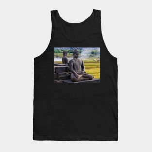 Sitting Buddhas. Tank Top